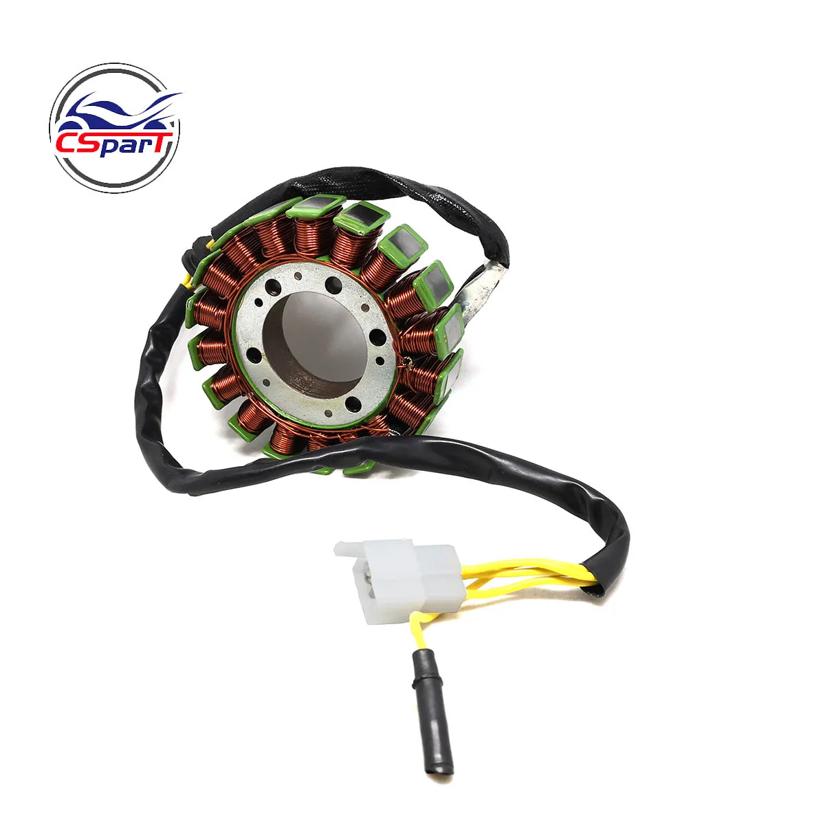 Magneto Stator 18-polige Spule 4-Draht mit Abzug 250cc cn250 cf250 172mm Kazuma Kinroad Dünen roller ATV Quad Go Kart Buggy Teile