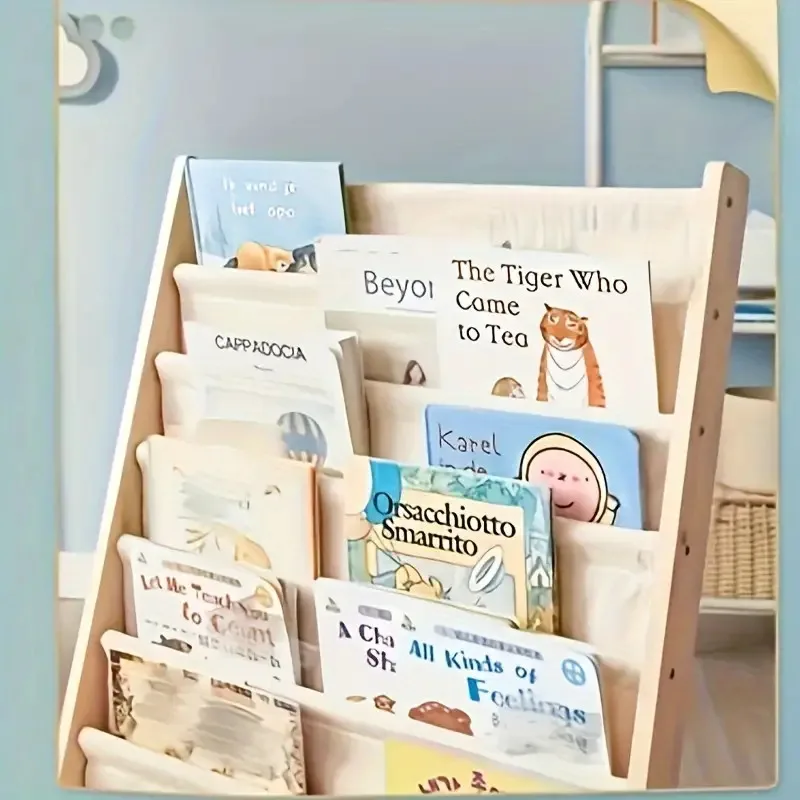 Минималистичный стеллаж для хранения, легко хранить, напольная стойка для газет, стеллаж для выставки товаров, стеллаж для журналов, стеллаж для хранения, вертикальная полка