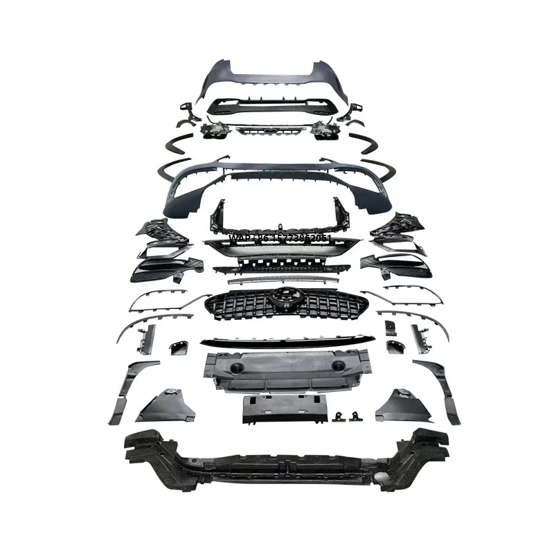 

PP Plastic for Gle 450 Front Rear Bumper Body Kit GLE63 Style for W167 Gle 350 4matic Parts