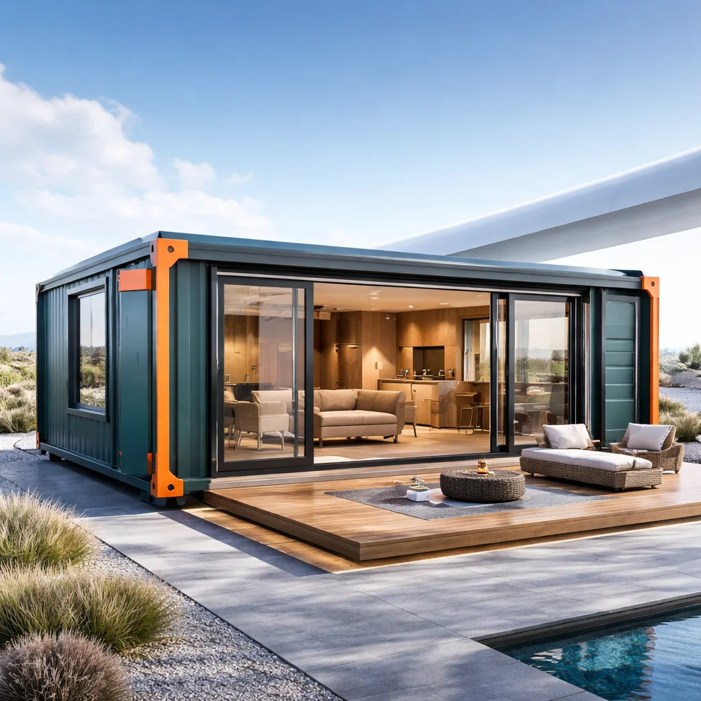 30ft Modern Foldable Prefab Home for Global Markets Fast Installation Custom Modular Living Space Expandable Container House