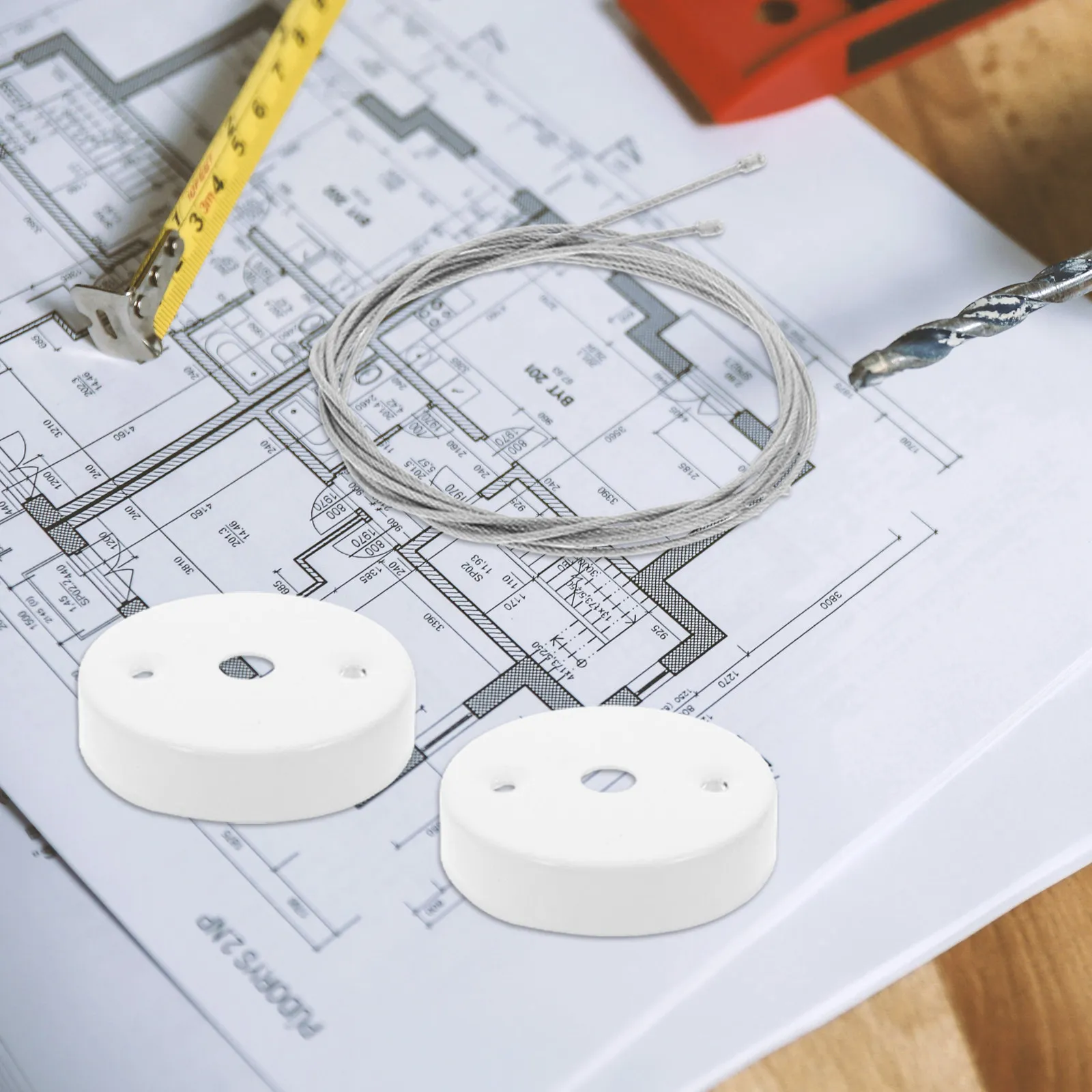 

2 комплекта регулируемых подвесных цепей для светильников аварийного выхода, для крепления эвакуационных ламп, фурнитура для цепей и креплений