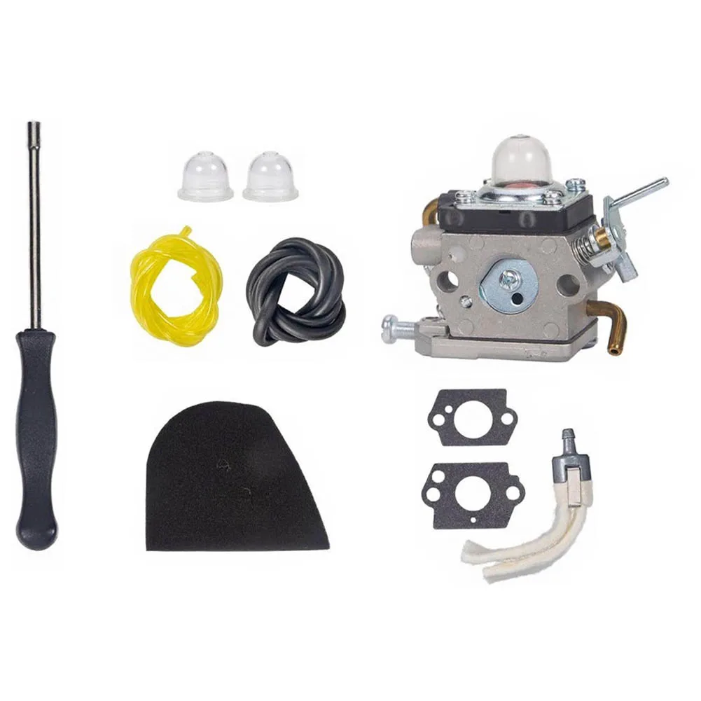Carburetor Assembly for Echo 122LD 122C 122LDX 122LK Two Trimmers Including Essential Filters for Routine Service