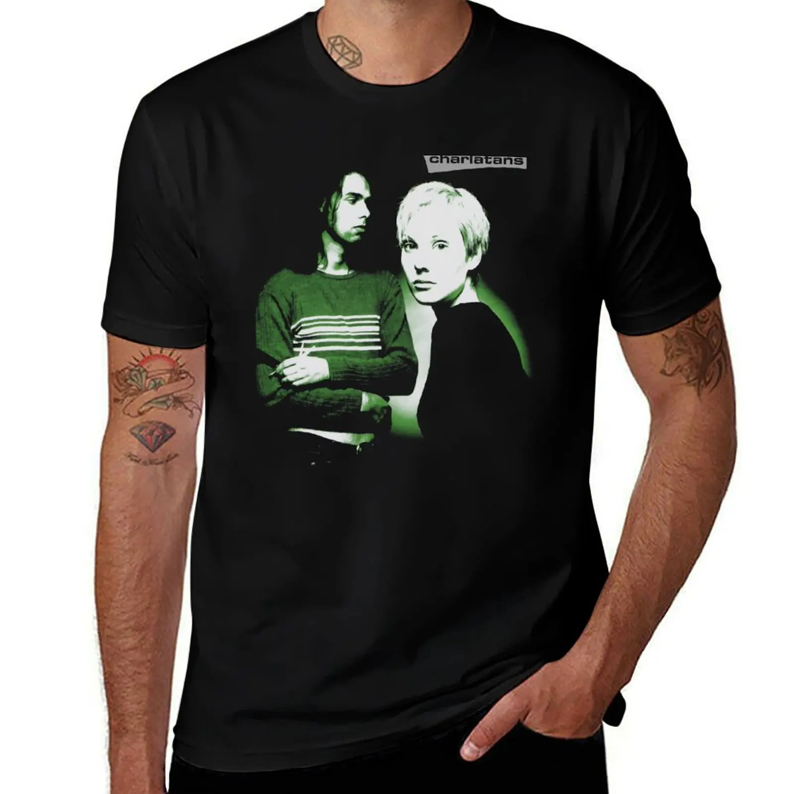 The Charlatans, Up To Our Hips, Some Friendly, Tellin' Stories, Vintage, Britpop T-Shirt vintage mens fashion