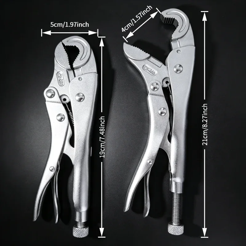 2 pc Locking Pliers Eagle Nose Pliers Heavy Duty Cable Stripping Hand Tool Car Auto Electronic Repair