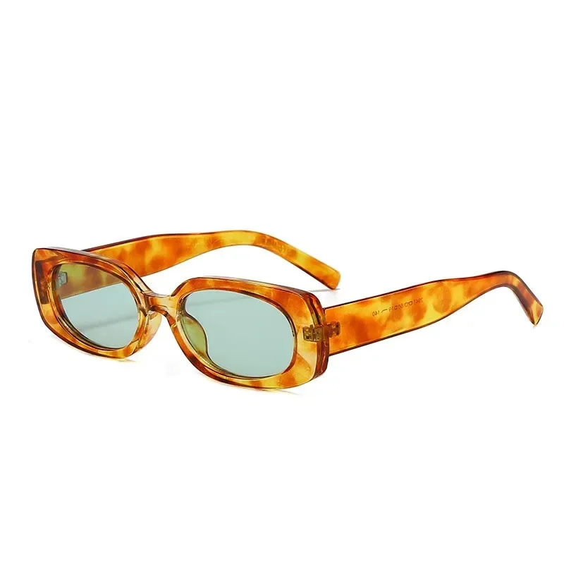 New Jelly colored Small Frame European and American Fashion Sunglasses Trendy Ins Style UV Resistant Sun Glasses Women Men