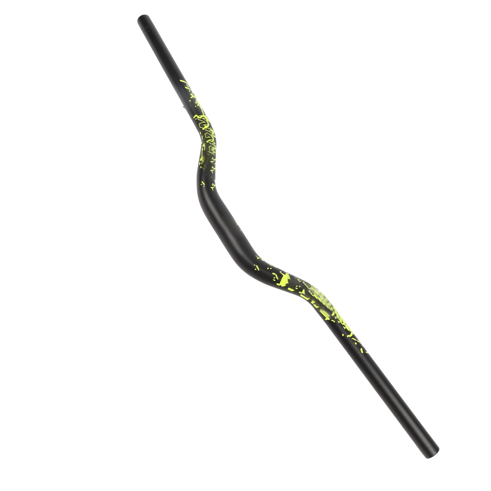 31.8MM Mountainbike Stuur Aluminium Riser Stuur 55MM Rise 780MM Lengte Fietsen Bar met Mat Oppervlak