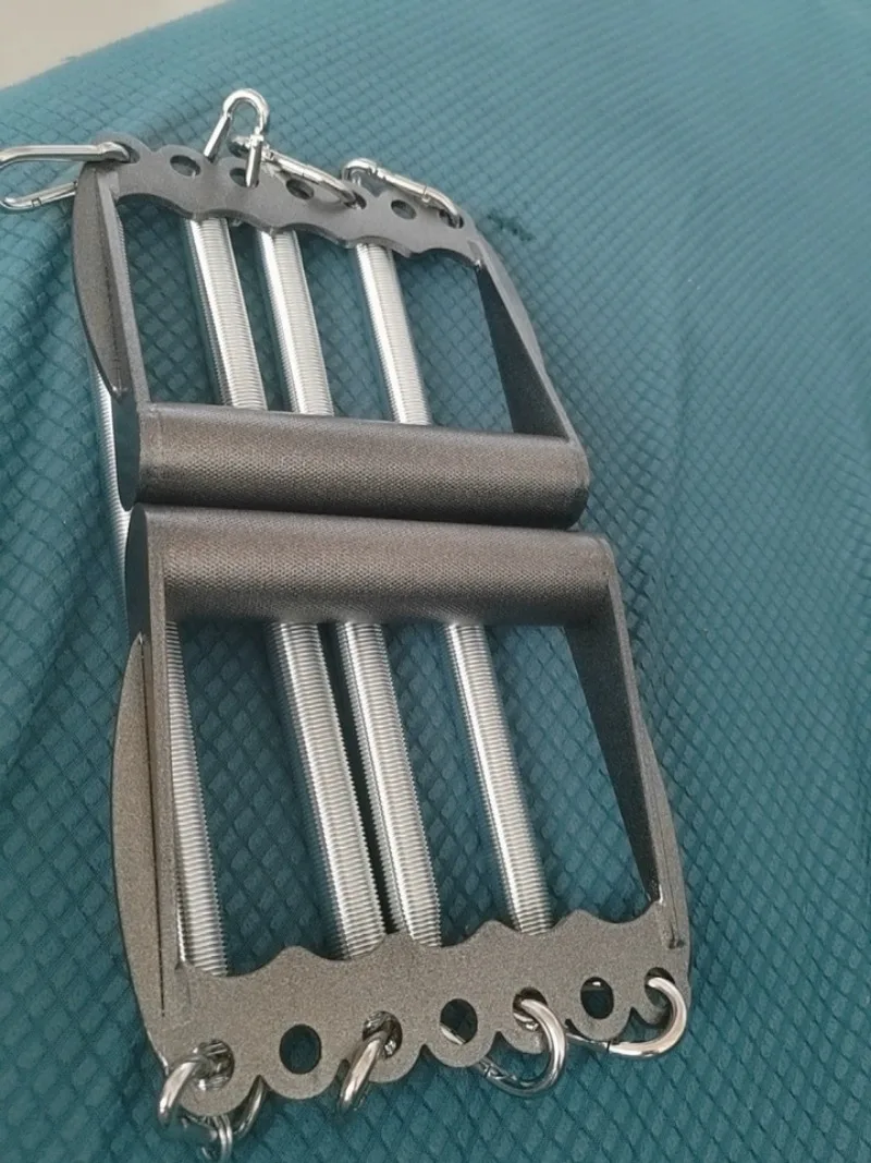 7 Springs 304 Stainless Steel Chest Workout Expander Detachable Design With Metal Grips
