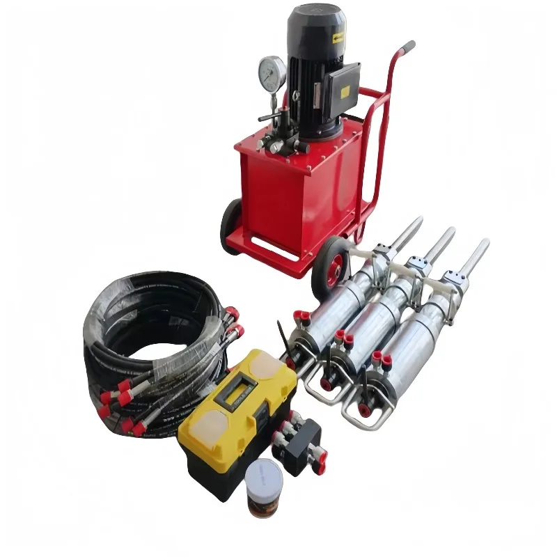 Reconstruction Diesel Hydraulic Rock Splitting Machine Heavy Hydraulic Stone Splitter Concrete Block Breaking Machinery