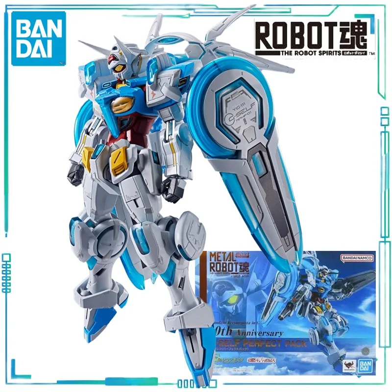 

BANDAI SPIRITS, оригинальная серия THE ROBOT SPIRITS, серия мобильных костюмов, G-Self Gundam, идеальный рюкзак, подвижная модель, изысканные игрушки