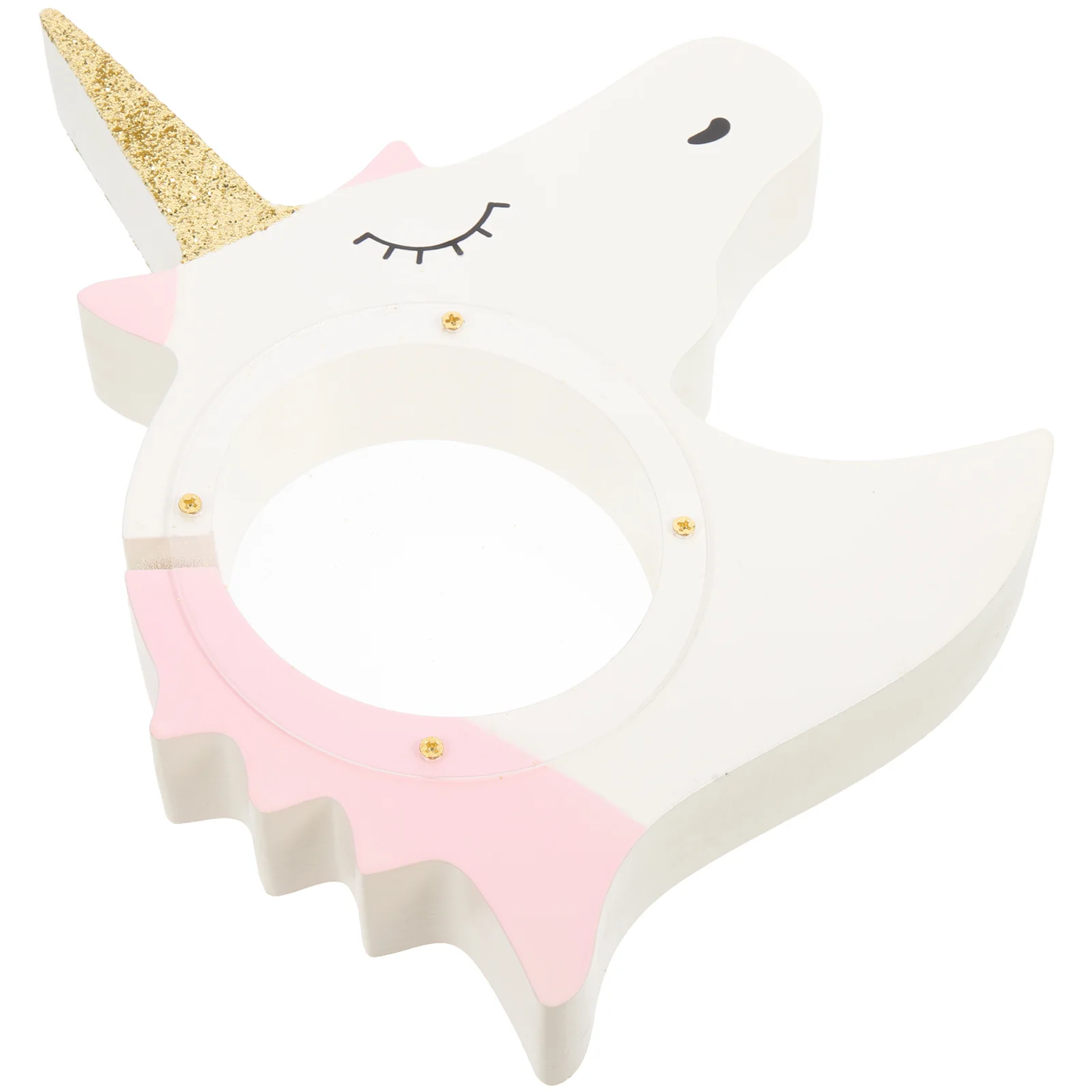 Eenhoorn Spaarpot Acryl Muntcontainer Kinderen Spaarpot Voor Meisjes Leuke Desktop Decor Duurzame Geld Opbergdoos Cartoon Bank