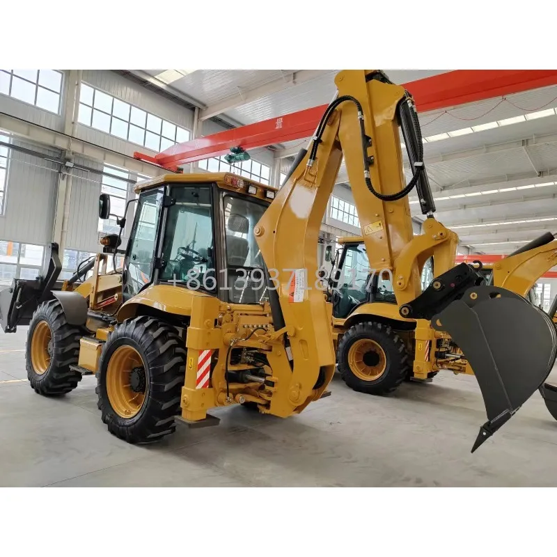 Professional Compact Tractor Loader and Backhoe with CE Certificate