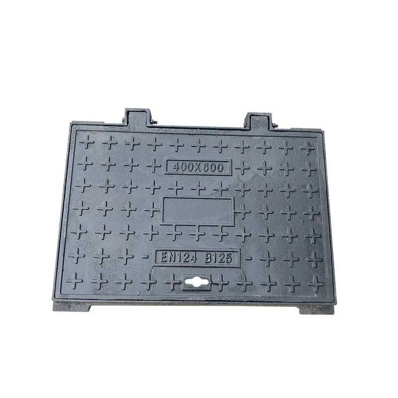 Cast Iron Drainage Manhole Cover 300*500 Price, Heavy Duty Ductile Iron Manhole Cover EB16002