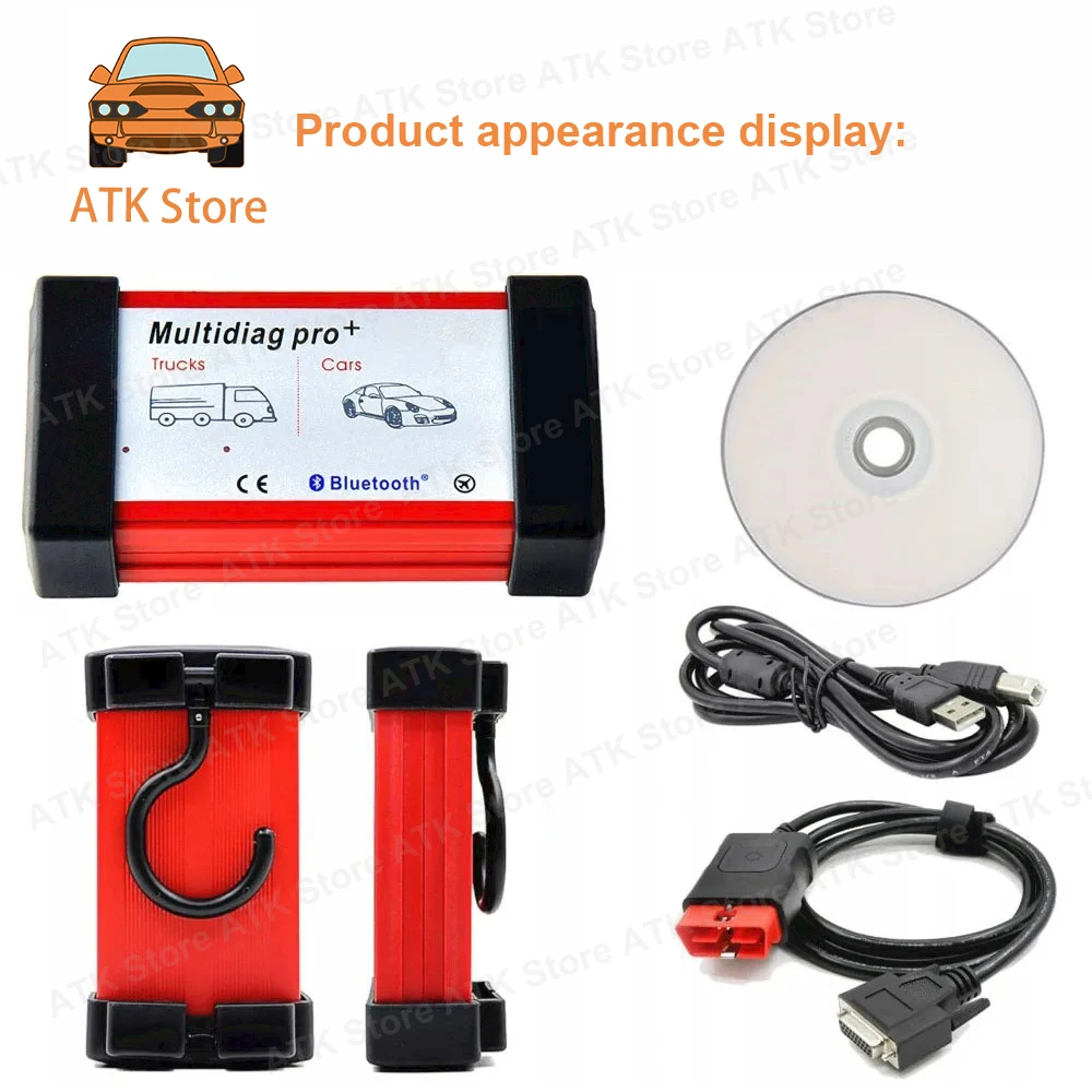 2024 Latest Scanner 2021.11 NEW Keygen Vd Ds-150e With Bluetooth For TNESF D-ELP-HIS ORPDC Obd2 Car Truck Diagnostic Tools