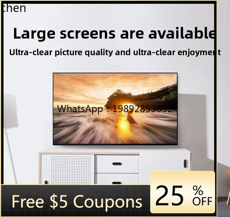 

Appliances 55-inch LCD TV 4K Intelligent Network