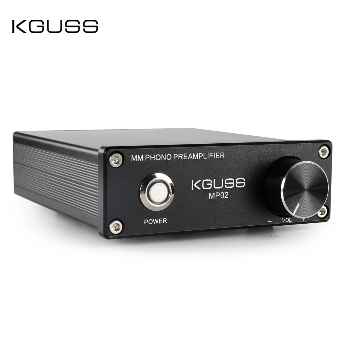 

KGUSS MP02 MM Phono RIAA предусилитель LP виниловый поворотный усилитель регулятор громкости предусилитель фонографа