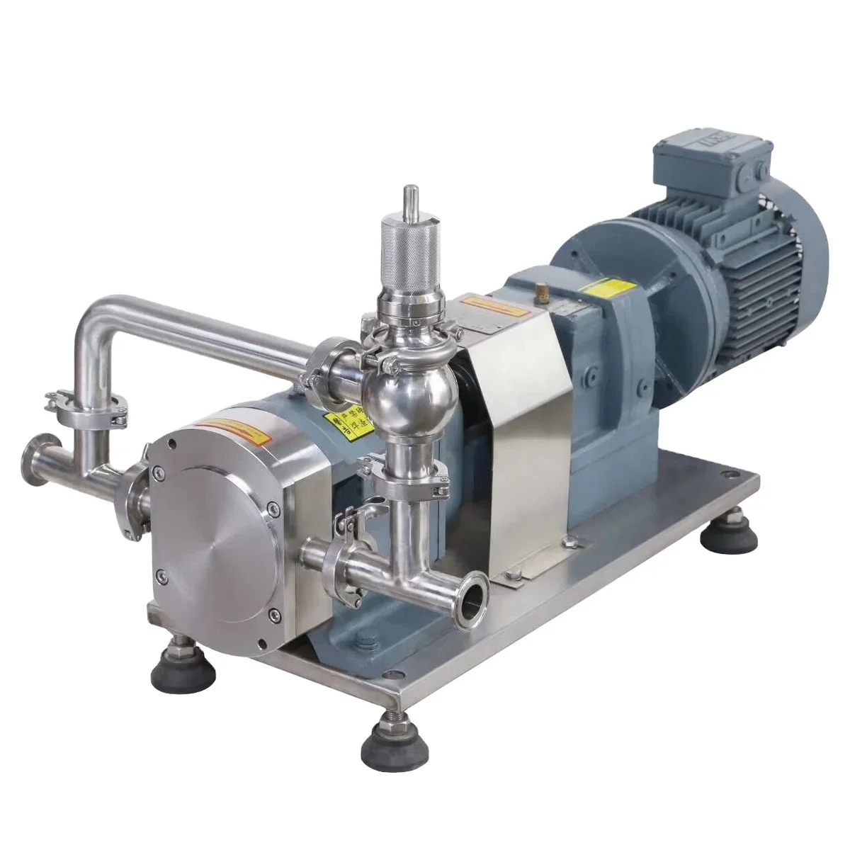 

Food Grade Sanitary High Viscosity Liquid Material Transfer Rotary Pump Sanitary Mobile Lobe Pump