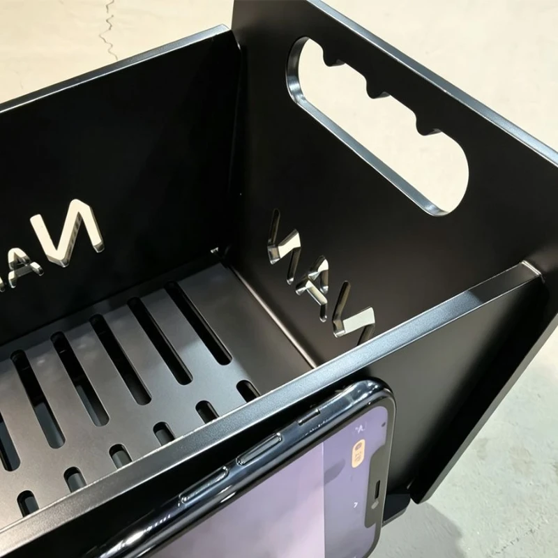 Extra Thick Carbon Steel Barbecue Grill Multipurpose Stove Grills Portable Outdoor Grill Strong Load Bearing Camp Cooking Supply