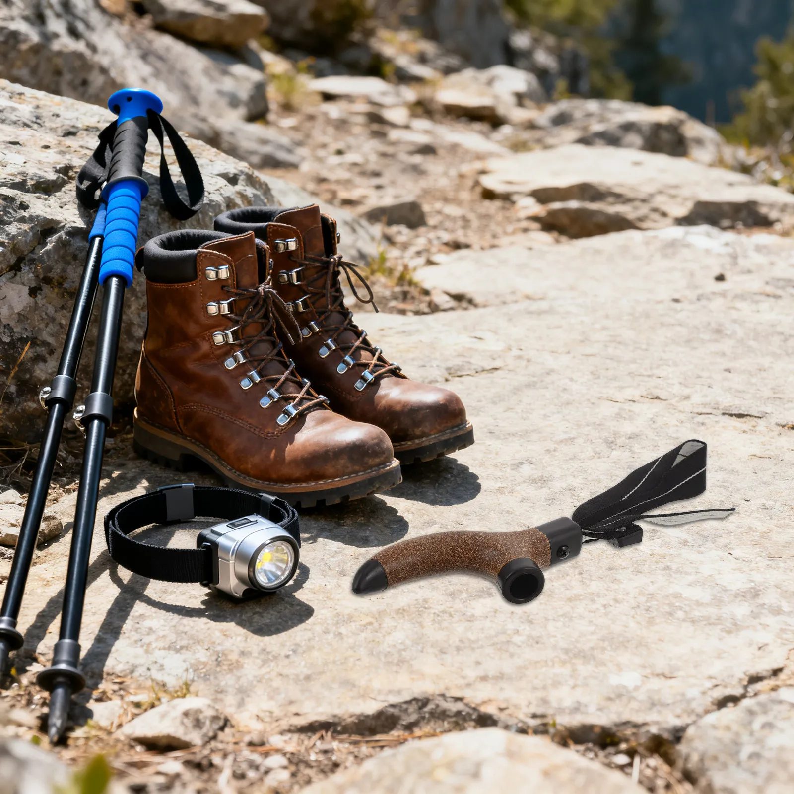 Wrist Straps Replacement Trekking Pole - Poignée ergonomique antidérapante en liège souple