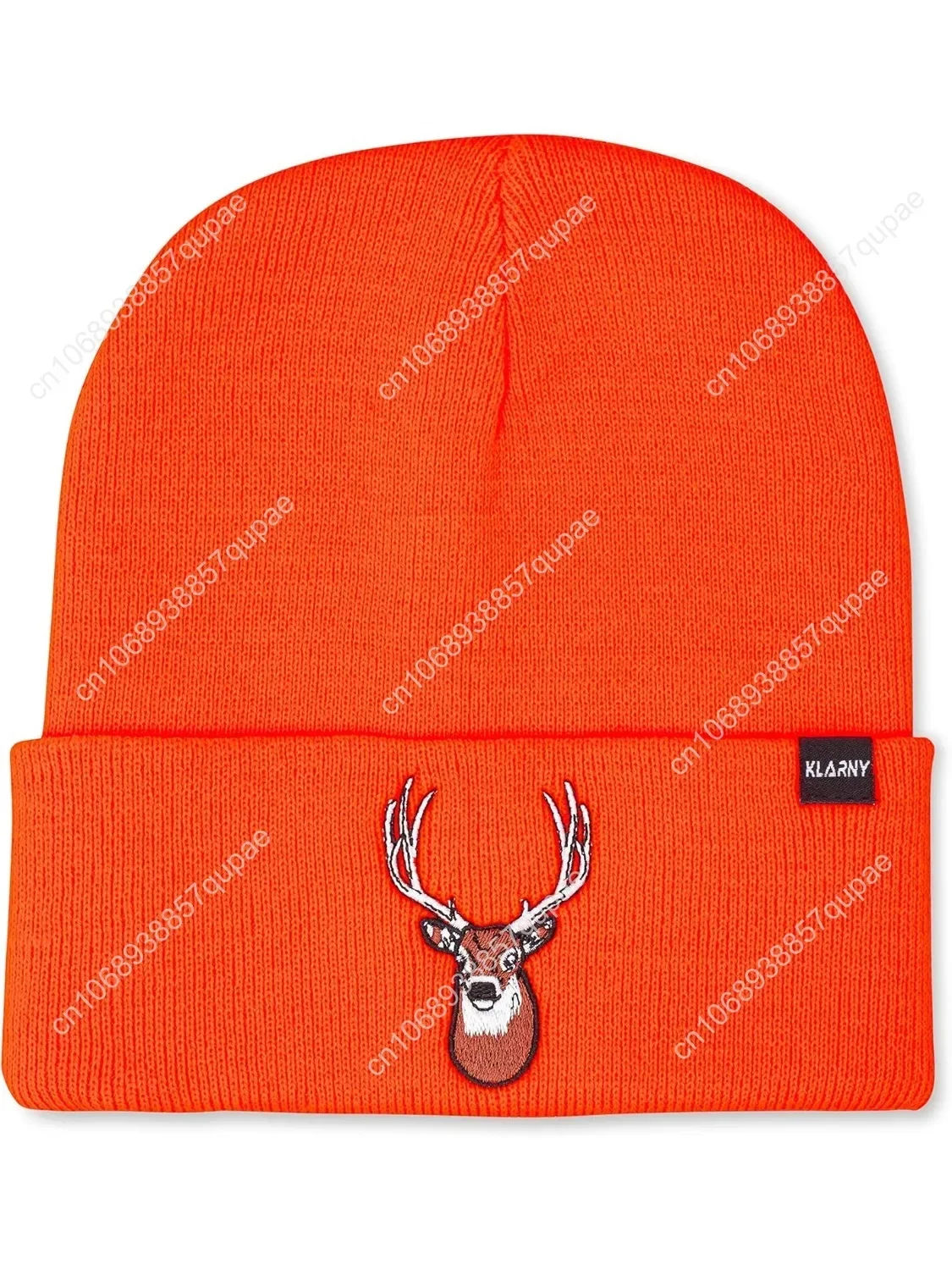 

Klarny Beanie Men Women Hat Warm Comfortable Stretchy Knit Cap Black Hats for Winter Outdoor Gear and Accessories Caps