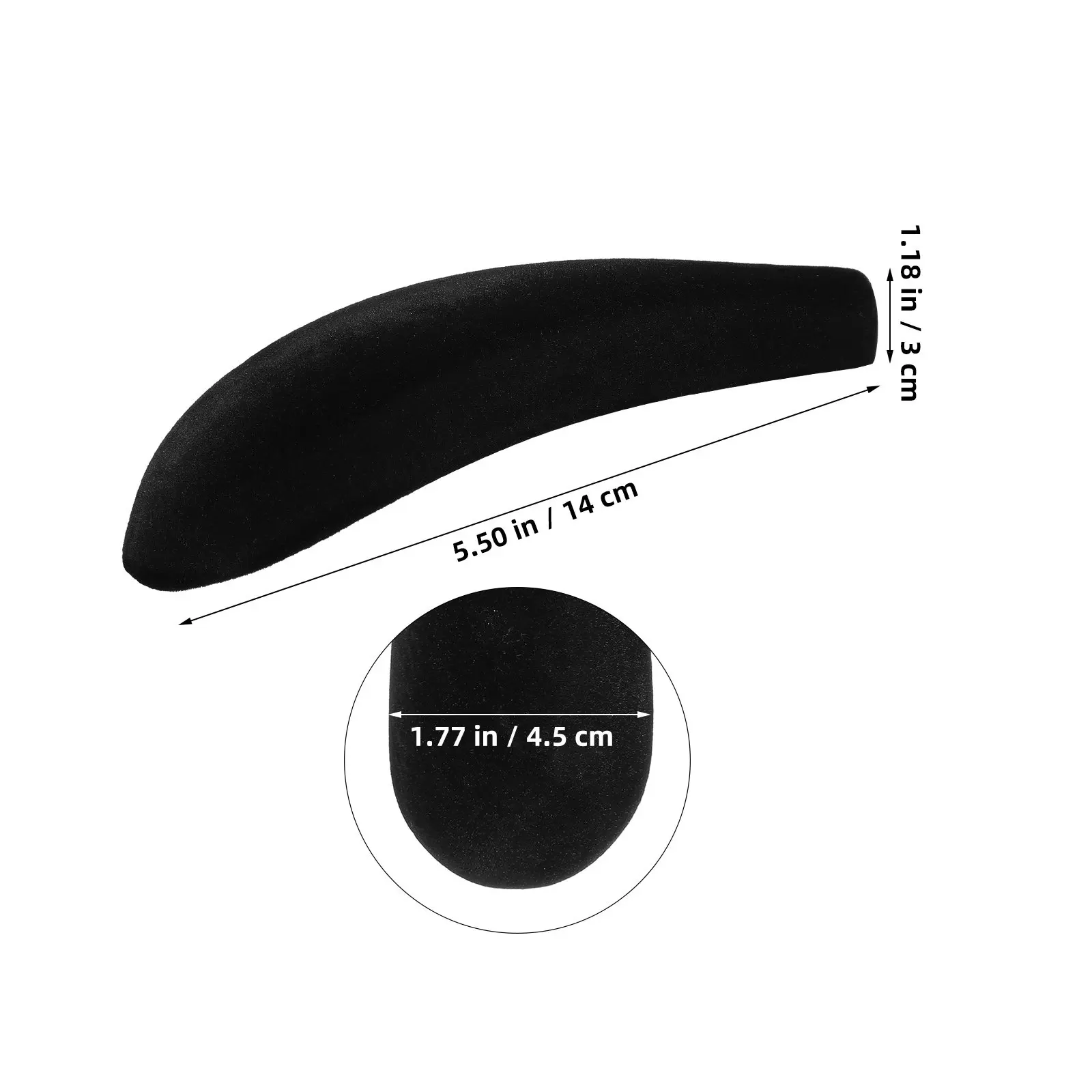 10Pcs Clothing Hanger Shoulder Forms Easy Install Firm Hold Shoulder Support Pads for Delicate Underwear Sweaters Suits T-Shirts