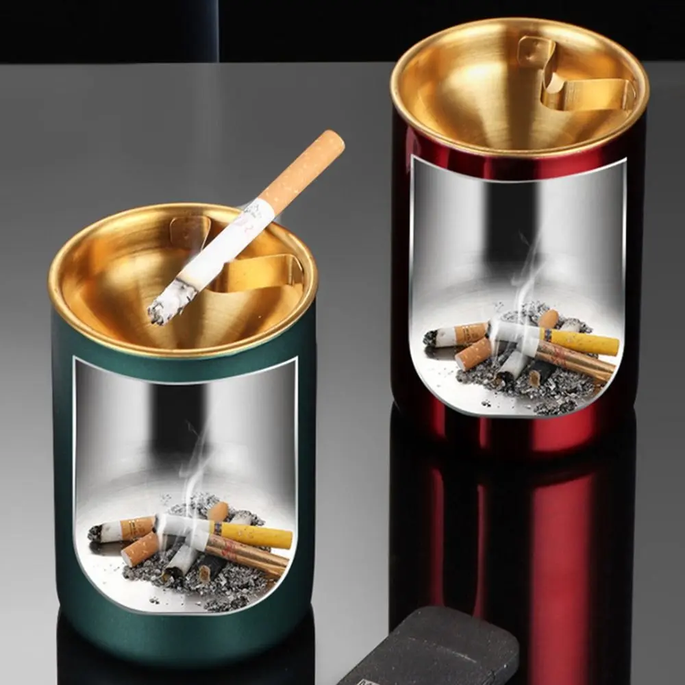 1 PCS Personalized Ashtray Durable Detachable Smoke Holder High Quality Stainless Steel Extinguishing Ashtray