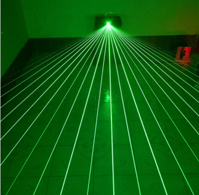 Imagem -02 - Módulo Fã-dado Forma do Laser do Verde com Dissipador de Calor 532nm 50mw