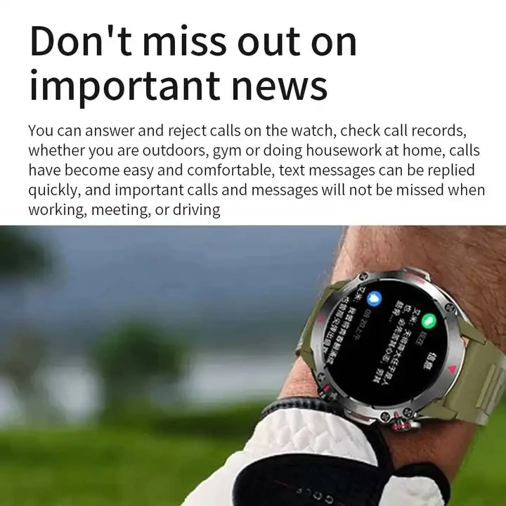 2024 New Fashion S611 Smart Watch Large Battery Life Waterproof IP67 Fitness Smartwatch TFT Display Answer Call Calendar