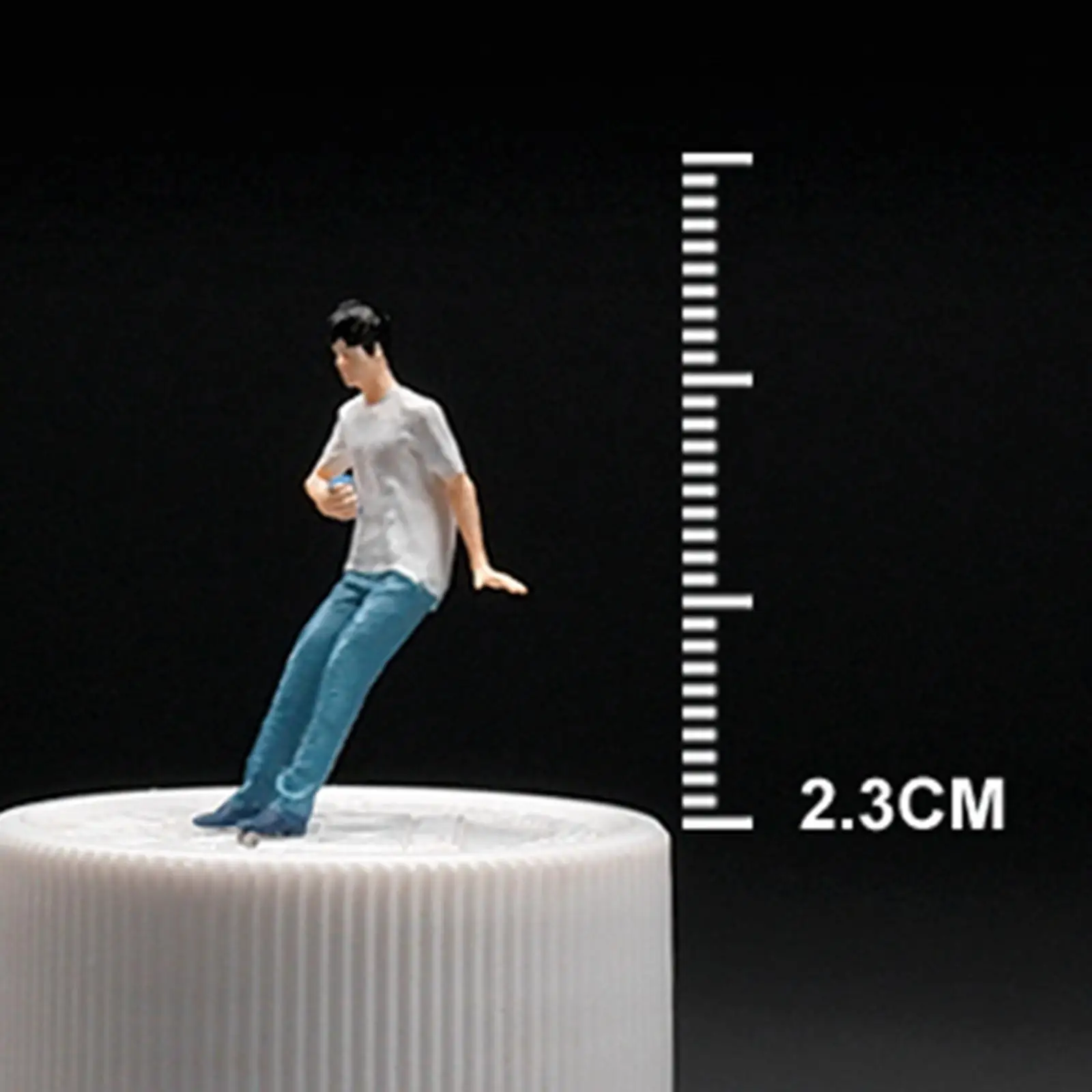 Symulacyjna zabawka riksza 1/12, model do ciągnięcia, dekoracja samochodu, dla dziewczynki, wielokolorowa