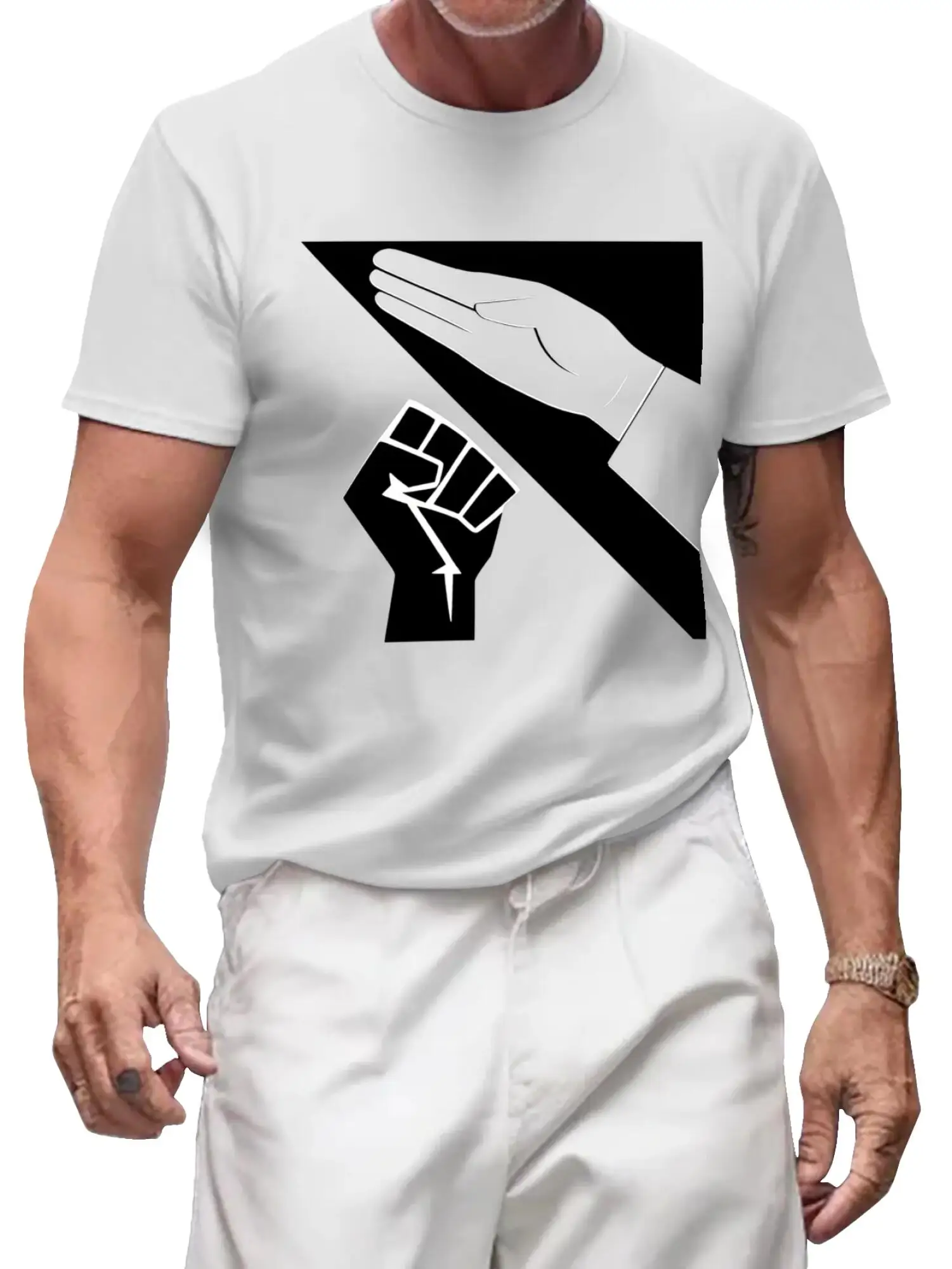 تي شيرت Paper Beats Rock المضحك #2