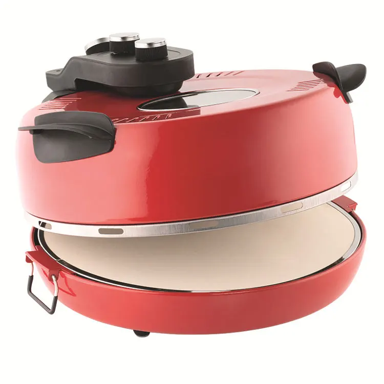 Portable Household 16-inch Electric Pizza Stove with Multi-functional Fully Automatic Upper and Lower Separate Heating