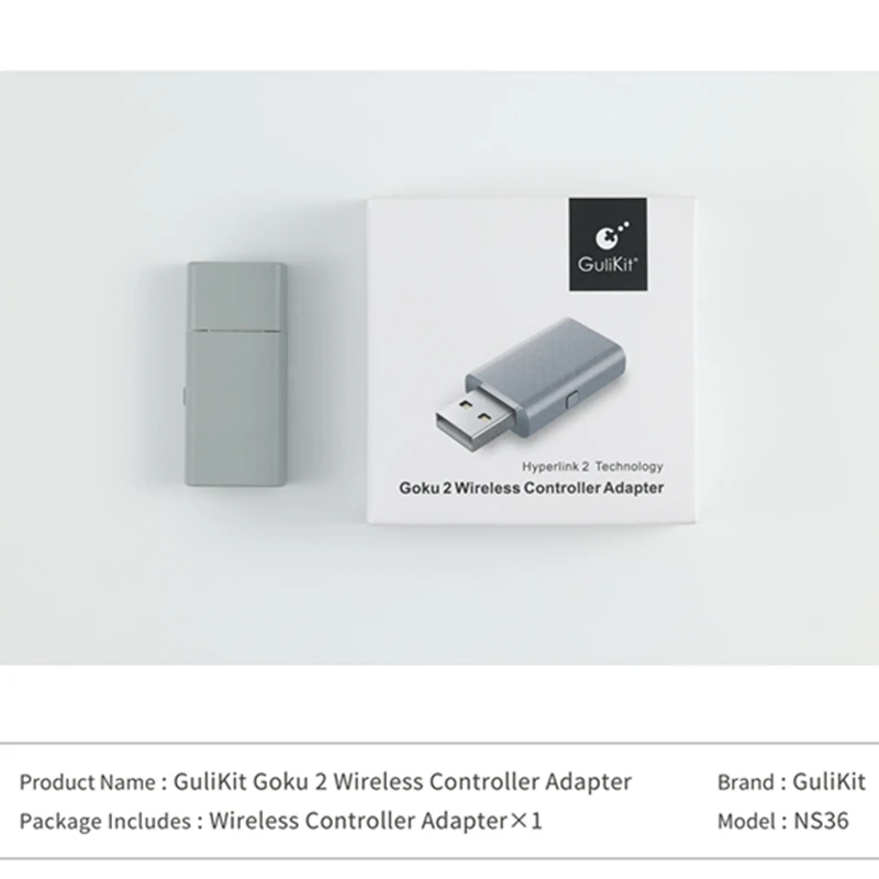 Adapter GuliKit Goku 2 kompatybilny z kontrolerami GuliKit /Xbox/PS5 - Przekroczyć prędkość - Pełna kontrola — zdjęcie produktu 3