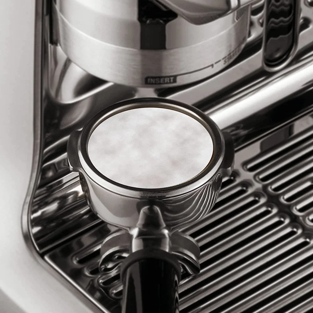 Filtro de papel para cafetera Espresso, 600 piezas, sin blanquear, 53mm