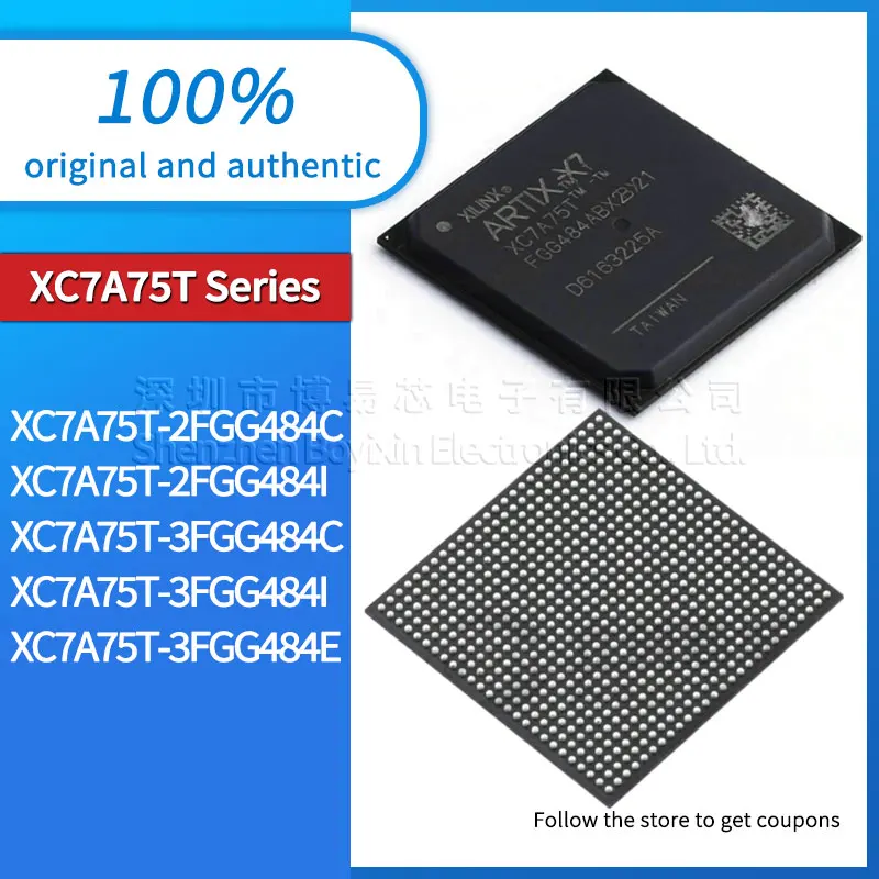 

Original genuine XC7A75T-3FGG484E XC7A75T-3FGG484I XC7A75T-3FGG484C XC7A75T-2FGG484I XC7A75T-2FGG484C package BGA