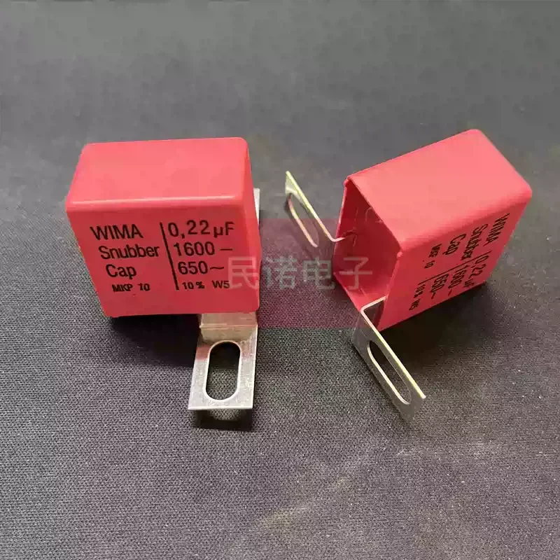 New Weima capacitor WIMA Snuber Cap 1600V 0.22UF 224 220NF screw feet