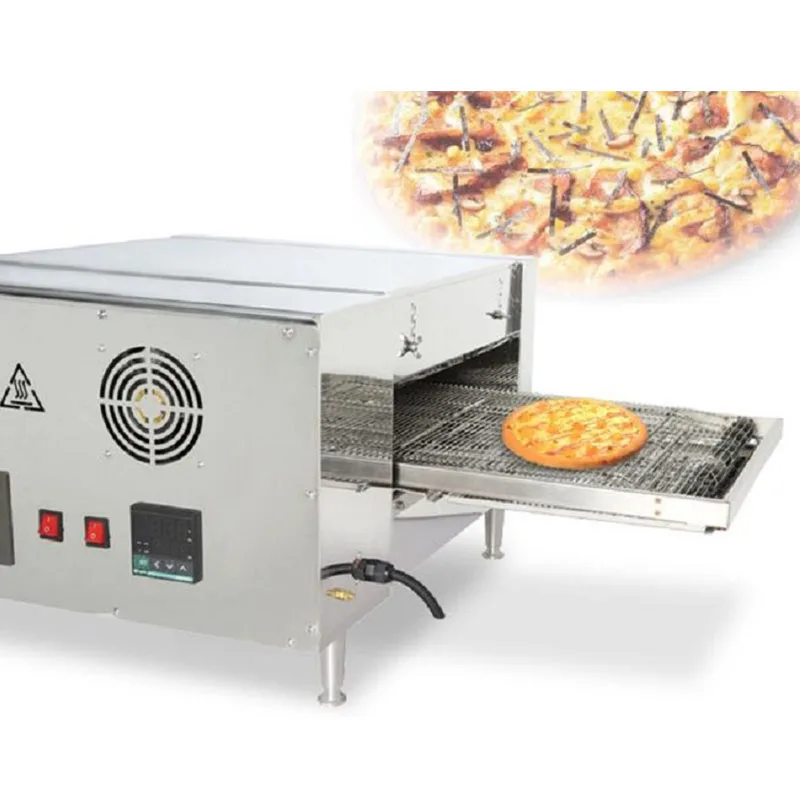 Commercial Tunnel Conveyor Bakery Pizza Oven 12 Inch Kitchen Pizza Bread Electric Cake Baking Oven for Bakery Equipment