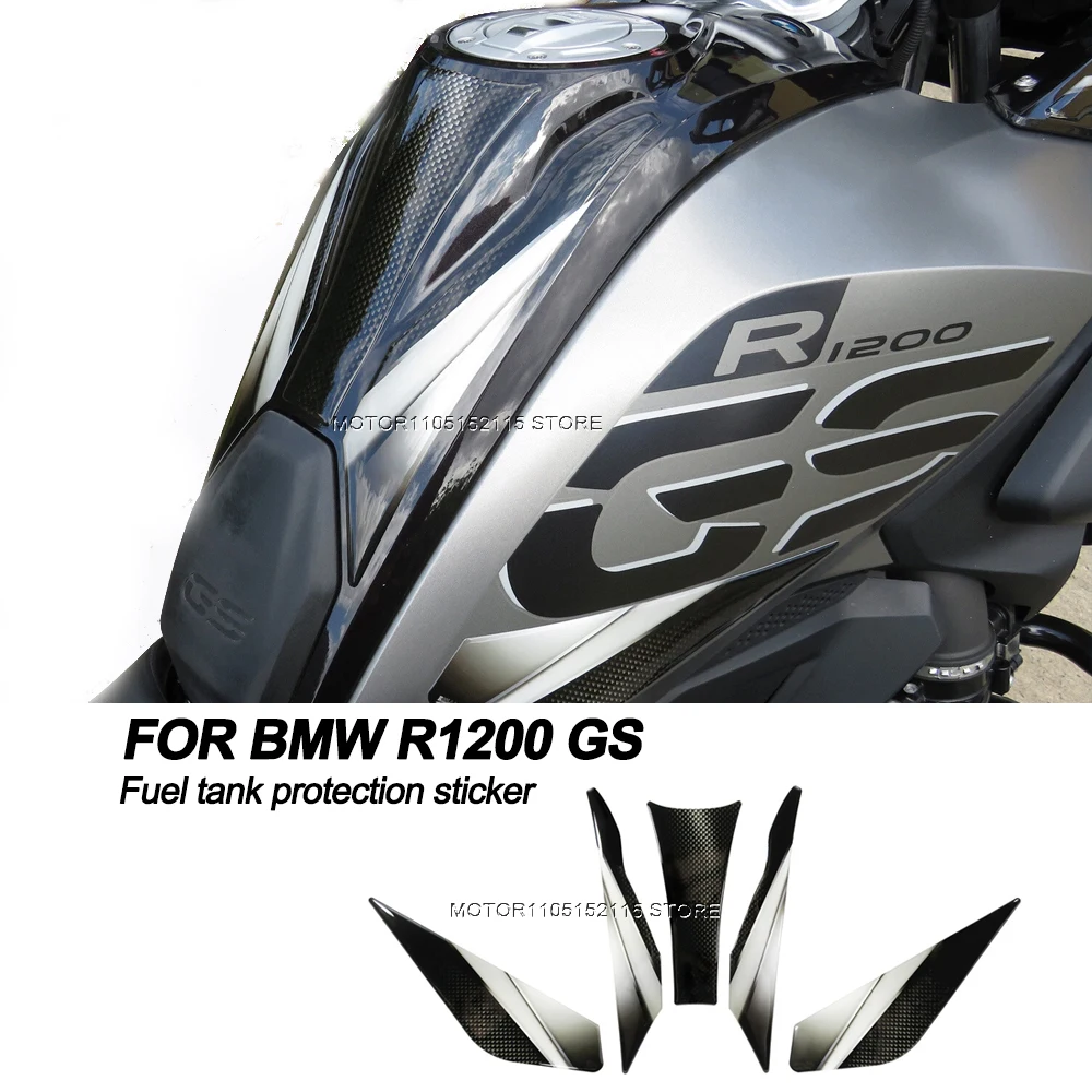 Motorcycle Fuel tank protection sticker 3D Protection Decalcomania Waterproof For BMW R1200 GS R1200GS r1200gs r 1200 gs