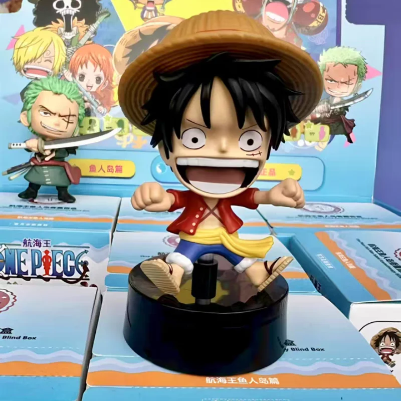 الأصلي المرخص قطعة واحدة سلسلة جزيرة الرجل السمك معطّر الهواء للسيارة صندوق أعمى مجموعة النحت الرائعة نموذج الهدايا