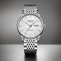Mechanical Watch for Man GUANQIN Watches Luxury Original Automatic Stainless Steel Date Week Business Leisure 30M Waterproof