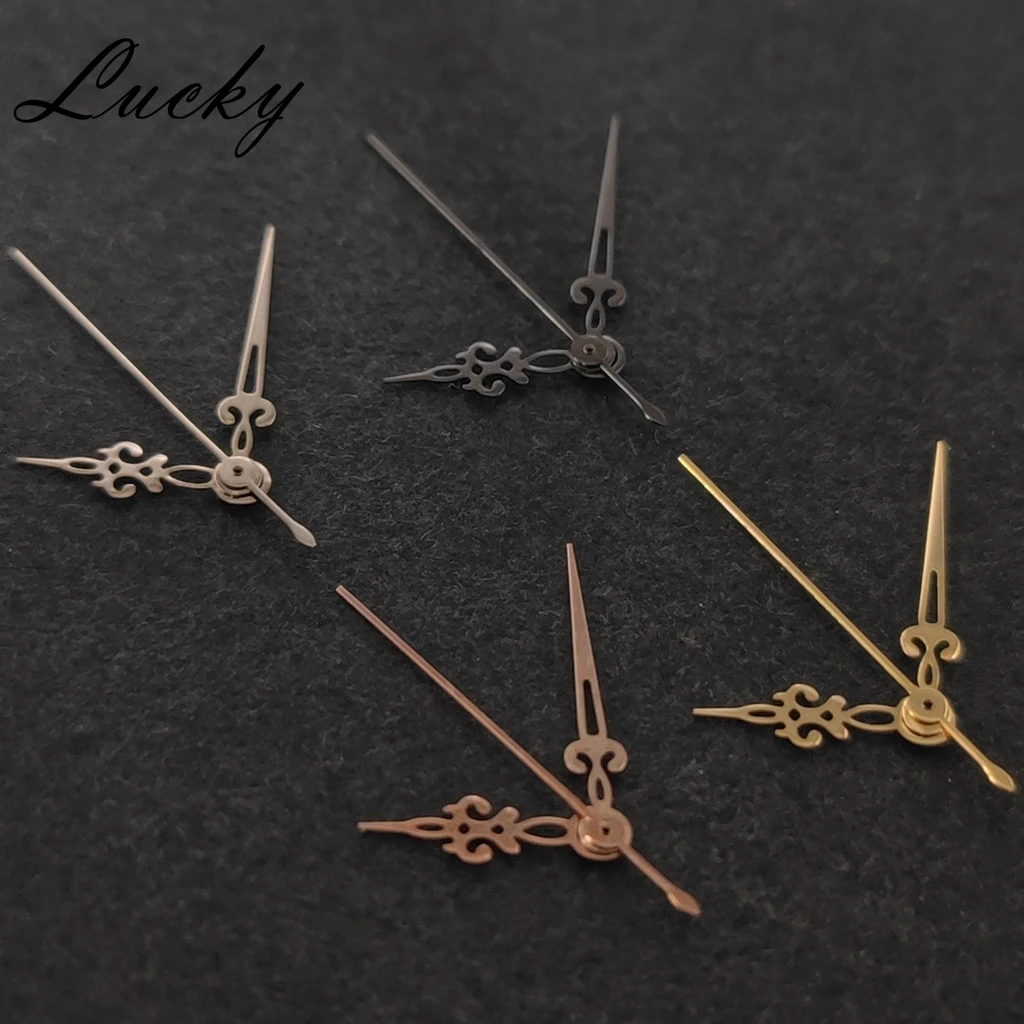 Snowflake Hands Watch Polished NH35 Watch Pointers Silvery Black Gold Rose Fit for NH35/NH36/4R/7S Movement Watch Accessories