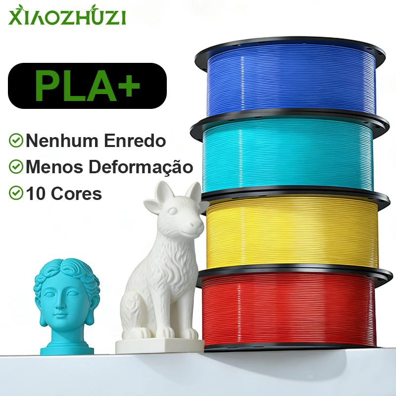 Xiaozhuzi 3D printing consumables PLA  1.75mm filament are suitable for high-speed printing on Bambu Lab Creality 3D printers.