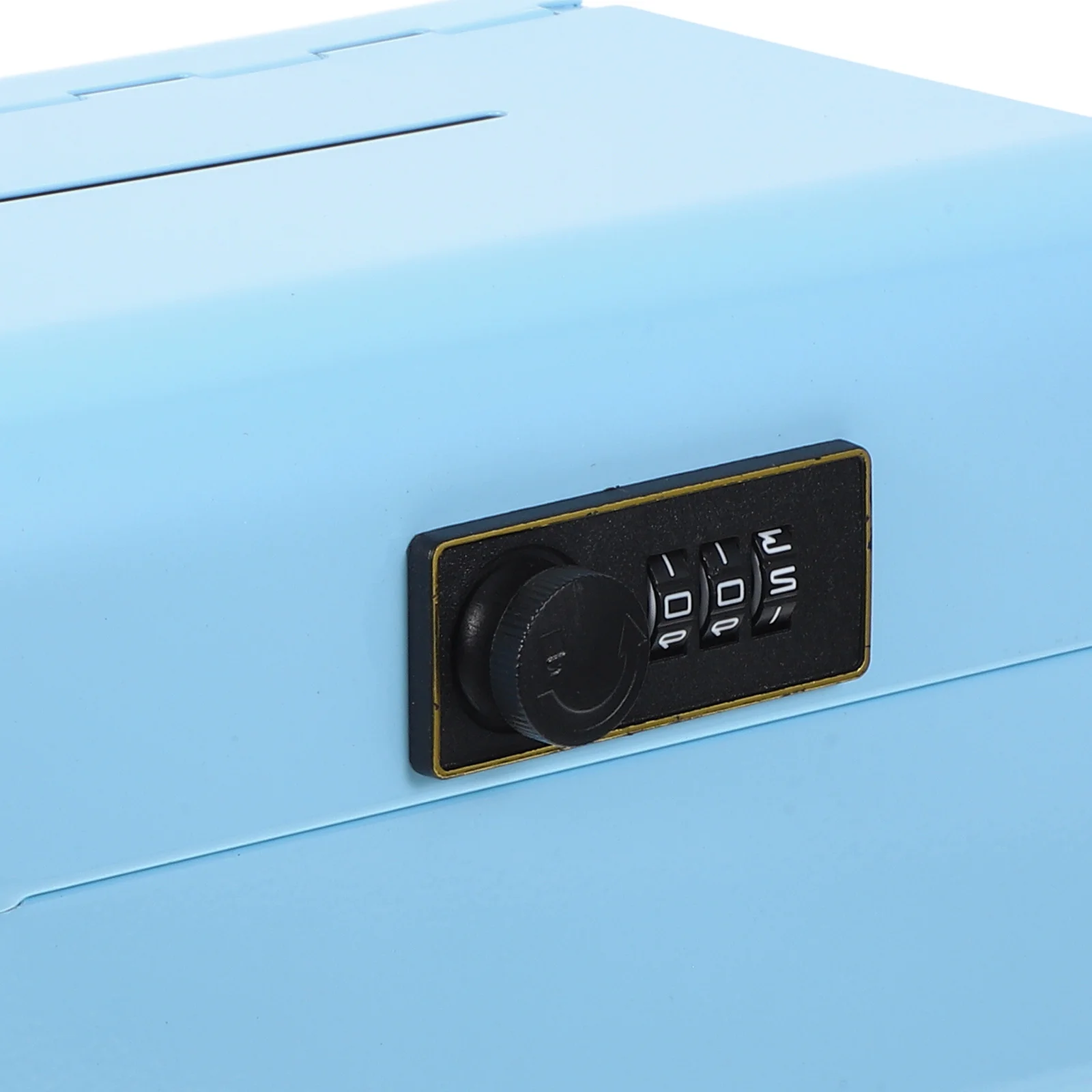 Metal Savings Box For Kids Combination Lock Durable Iron Coin Bank Secure Money Storage Large Capacity Piggy Bank For Home