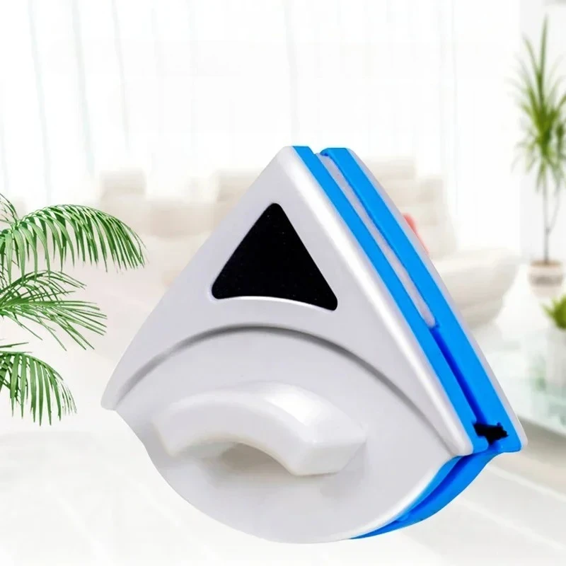 Magnetic Double Layer Glass Cleaner Home Multifunctional High Rise Window Cleaner Tool Automatic Drainage Strong Grip Long Reach