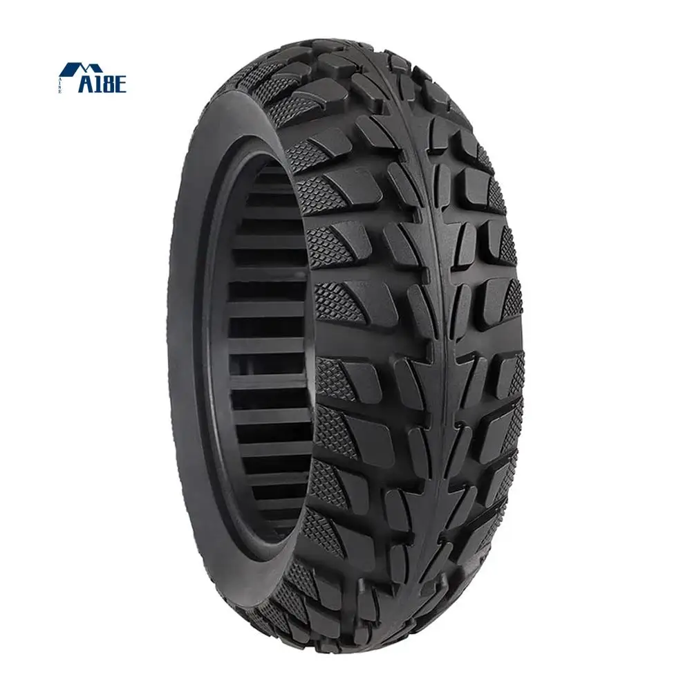 

A18E-1 PCS 10Inch Electric Scooter Solid Tire Off-Road Anti-Skid Wear-Resistant Scooter Tubeless Tire ,1