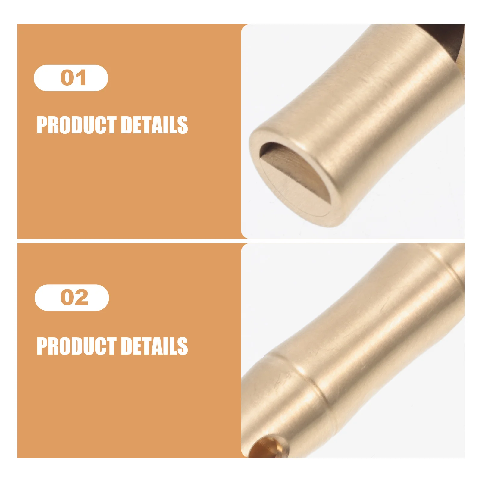 1 قطعة النحاس خمر عالية صافرة بقاء البحث في حالات الطوارئ مساعدة بصوت عال التدريب صافرة أدوات البحث في الهواء الطلق