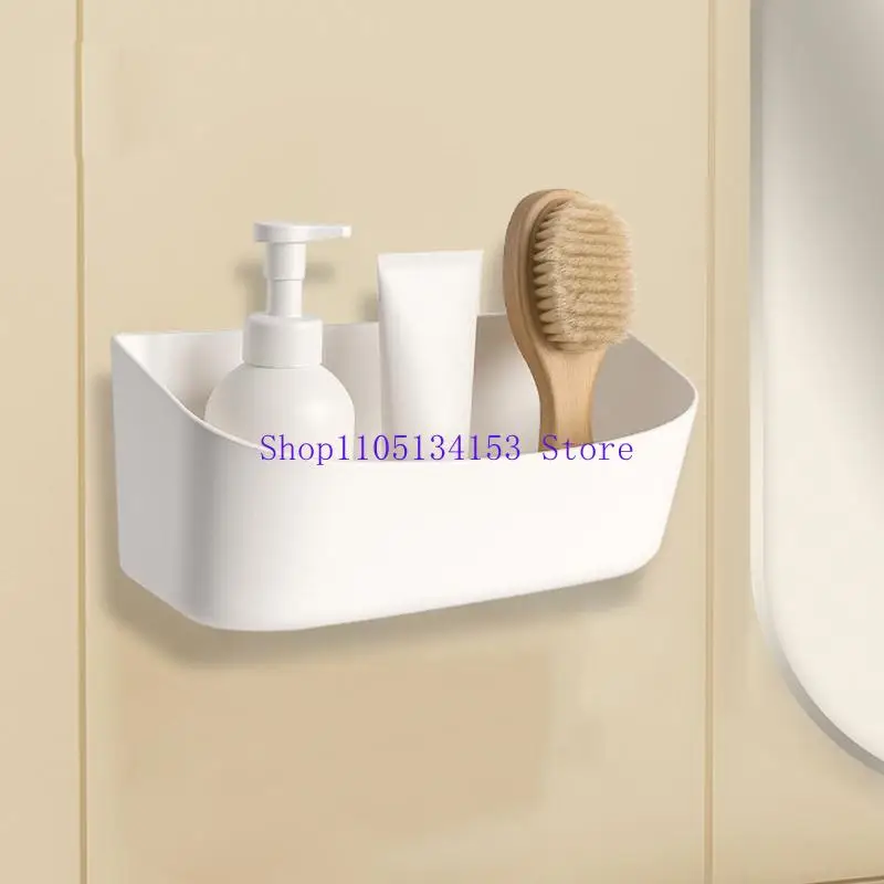 hg89 صندوق تخزين مفتوح متعدد الوظائف، هيكل عالي التحمل من HIPS، تصميمات مسطحة وآمنة للتركيب على الحائط، تركيبات بسيطة لـ