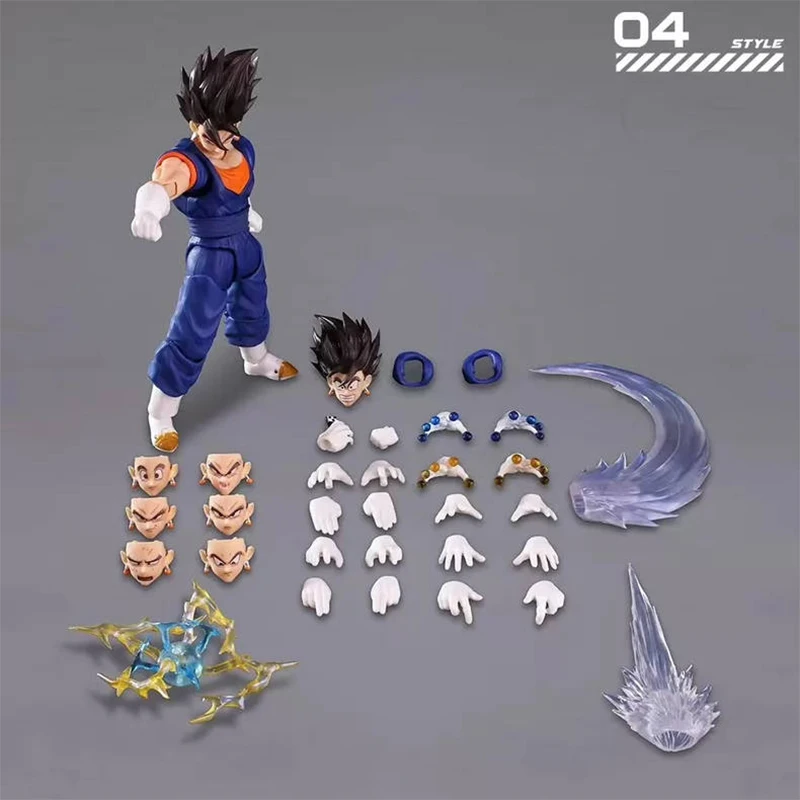 YG-mw Studio Vegito Figuur Dragon Ball SHF Super Saiyan God Vegito Vegetto Anime Actiefiguren Beeldje Model Kinderen Geschenken speelgoed