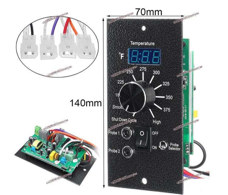 The temperature controller of the particle smoke oven is PID for embedded RTD temperature measurement