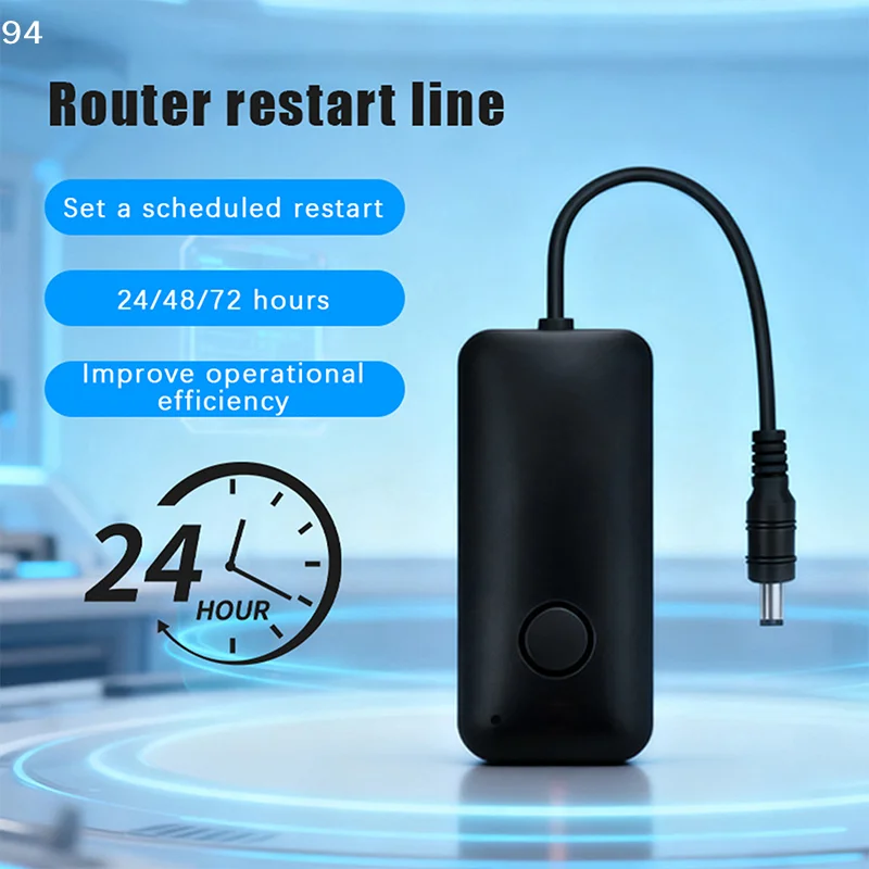 Efficient Home Network with Router Reset Cable, Auto Power Off Timer with Hourly Setting.