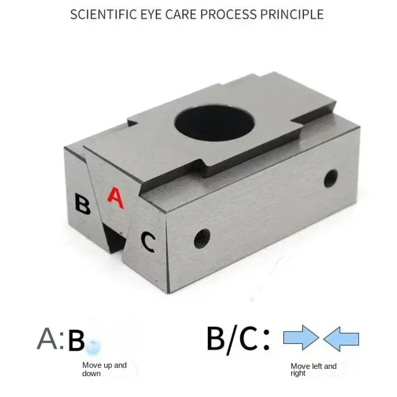 CNC Machining Center OK Double Extension Vise Fixture Clamp Inclined Wedge Expansion Clamping Block Special-shaped