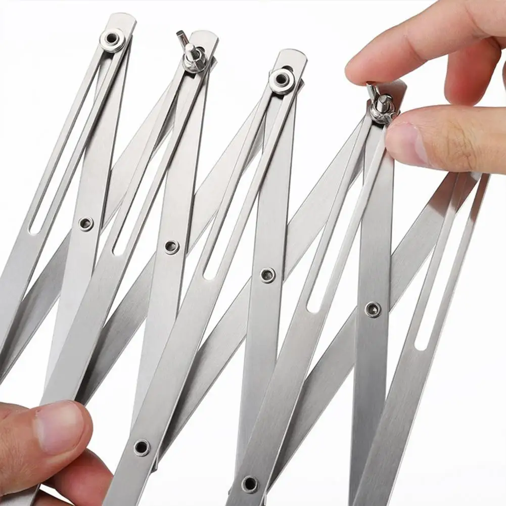 

Food Grade Pizza Cutter Professional Stainless Steel Pizza Cutter Wheel with Adjustable Width for Home Kitchen Restaurant Baking